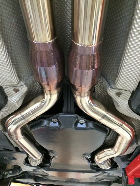 Unterboden eines Mercedes AMG