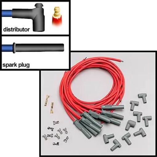 Bild von MSD Zündkabel - 1 Meter - Rot