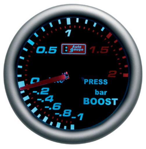 Bild von Autogauge Ladedruck - Rauch