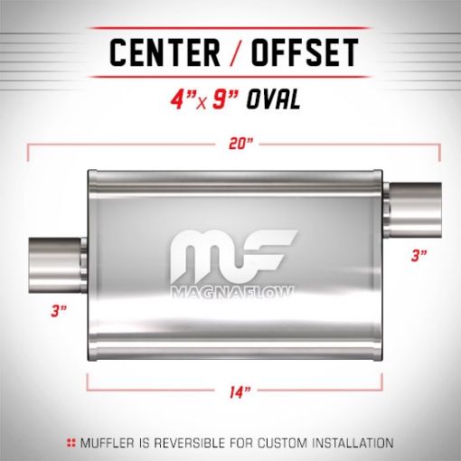 Bild von Magnaflow mittlerer Topf 3 "- 14329