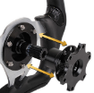 Bild von Quick release für Lenkrad schwarz 68 mm