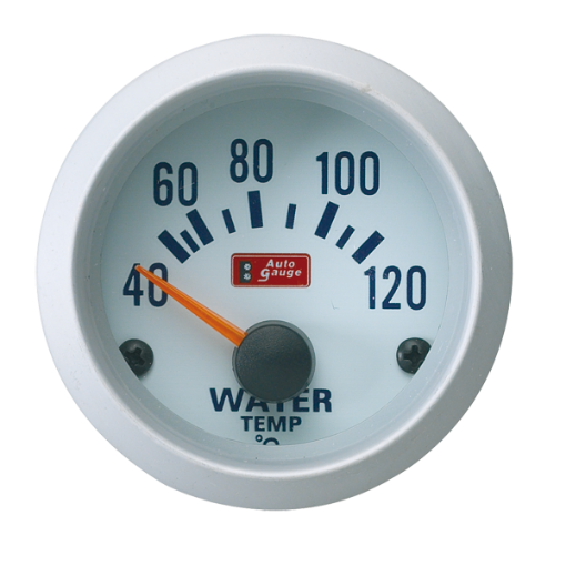 Bild von Autogauge Wassertemperaturmesser - Weiß