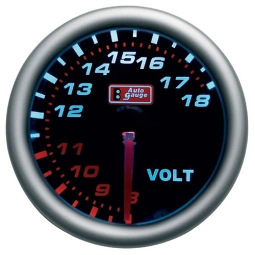 Bild von Autogauge Voltmeter - Rauch