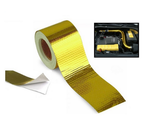 Bild von Hitzeschildfolie - Gold