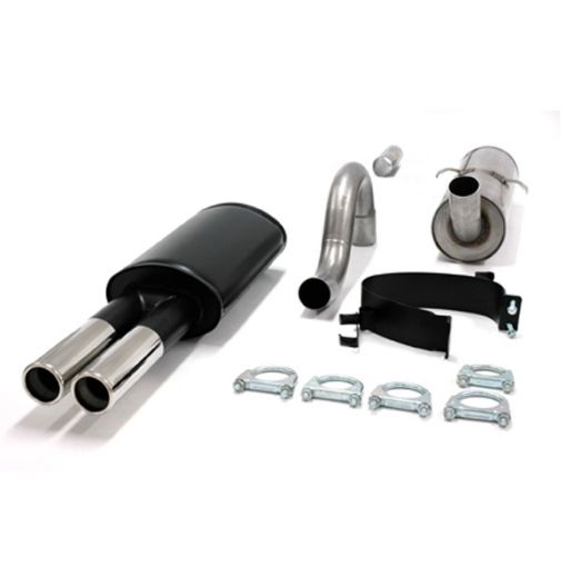 Bild von Simons catback auspuff Volvo 740/760/940 Turbo 2x70 mm