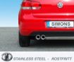 Bild von Audi A3 / VW Golf 5 / Golf 6 Turbo - Simons Auspuff