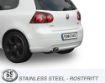 Bild von Simons catback Auspuff Audi A3 8P/VW Golf 5/Golf 6 2x80 mm