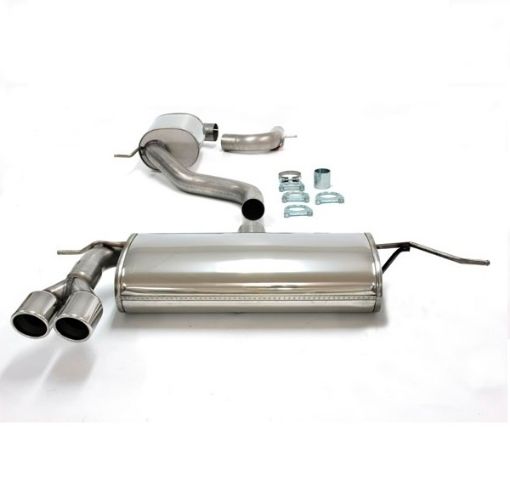 Bild von Simons catback Auspuff Audi A3 8P/VW Golf 5/Golf 6 2x80 mm