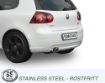 Bild von Simons Catback-Auspuff Audi A3 8P/SEAT Altea/VW Golf 5/Golf 6 2x80 mm