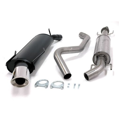 Bild von Simons Catback Auspuff Saab 9-5 Turbo/Aero 2004-2010 1x90/120 mm