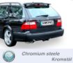 Bild von Simons Catback Auspuff Saab 9-5 Turbo/Aero 2004-2010 1x90/120 mm