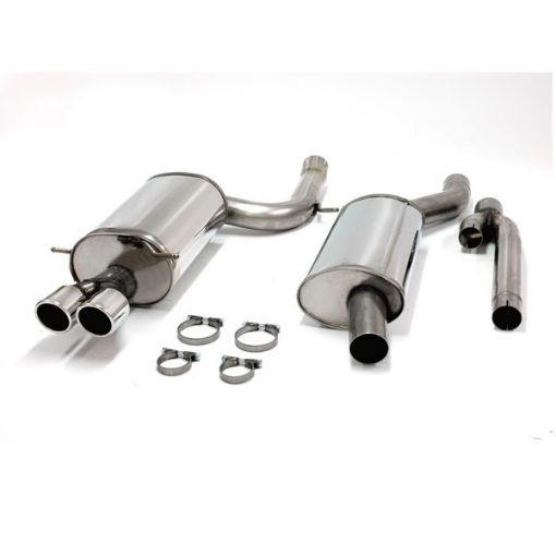 Bild von Simons Catback-Abgasanlage Audi S4 B5 Quattro Sedan/Avant