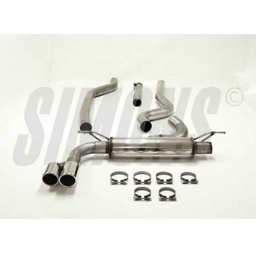 Bild von Simons Catback-Auspuff BMW F34 GT 318d/320d 2x80 mm