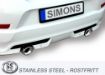 Bild von Simons Catback-Auspuff Volvo C30 T5 Facelift