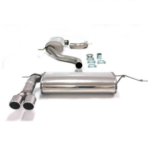 Bild von Simons catback Auspuff Audi A3 8PA Sportback 1.4 TFSI/2.0 TFSI 2x80 mm