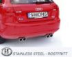 Bild von Simons catback Auspuff Audi A3 8PA Sportback 1.4 TFSI/2.0 TFSI 4x80 mm