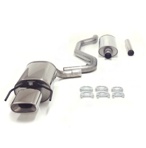 Bild von Simons Catback-Auspuff Saab 9-3 1.8T/2.0T/Aero 58L 85/150 mm