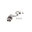 Bild von Simons Catback-Auspuff Saab 9-3 1.8T/2.0T/Aero 58L 2x80 mm