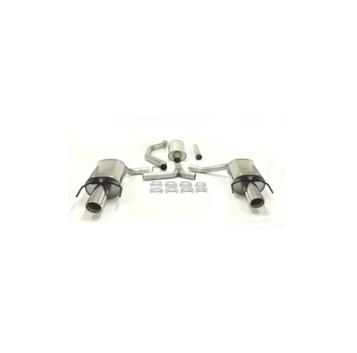 Bild von Simons Catback-Auspuff Saab 9-3 1.8T/2.0T/2.8T/Aero 58L 2x100 mm