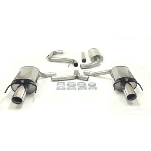 Bild von Simons Catback-Auspuff Saab 9-3 1.8T/2.0T/2.8T/Aero 61L 2x100 mm