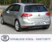 Bild von Simons catback auspuff VW Golf 7 1.2 TSI/1.4 TSI 4x80 mm
