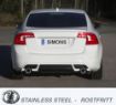 Bild von Simons Catback Auspuff Volvo S60/V60 2.0T/T3/T4/T5 2WD