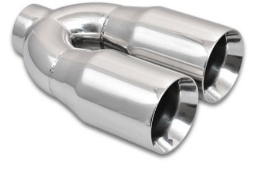 Bild von Dobbelt afgangsrør 2.5" - Vibrant performance 1339