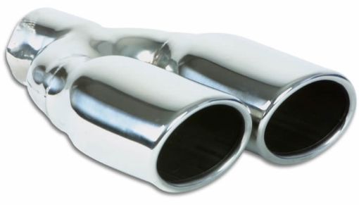 Bild von Dobbelt oval afgangsrør 2.25" - Vibrant performance 1335