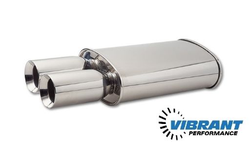 Bild von 2,5 "abgeschrägter Kantenschalldämpfer - Vibrant Performance 1040