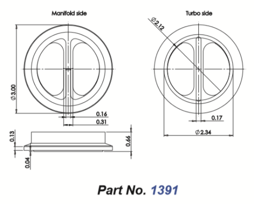 Bild von Garrett GT30 und GT35 Modelle (Divided / Twin Scroll)