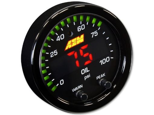 Bild von AEM X-Series 30-0301 Druckanzeige 0-100 PSI/0-7 bar