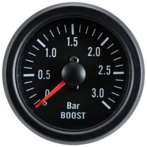 Bild von Autogauge Ladedruckmesser - Schwarz - 3 bar