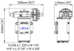 Bild von Ölrücklaufpumpe für Turbo / Getriebeölpumpe 12V