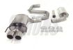 Bild von Simons Catback-Auspuff Saab 9-3 1.8T/2.0T/Aero 61L 2x80 mm