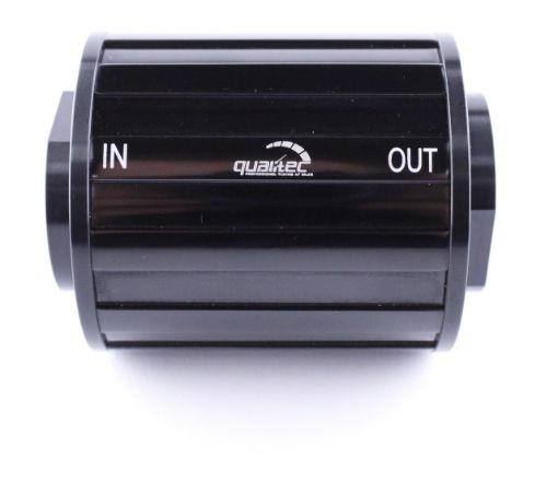 Bild von Benzinfilter - Hoher Durchfluss - Länge 70mm. - Schwarz