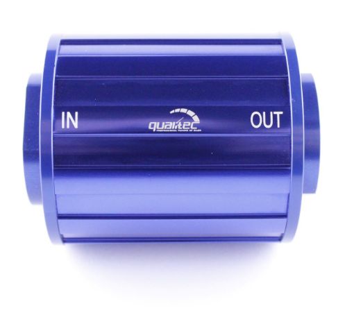Bild von Benzinfilter - Hoher Durchfluss - Länge 70mm. - Blau