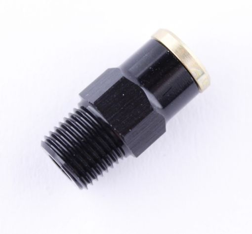 Bild von Pneumatik - Gerade 1/8 "-27 NPT - 1/4" / 6,35 mm.