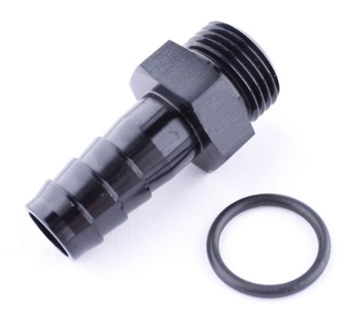 Bild von AN6 (9 / 16-18) bis 3/8 "(9,5 mm) - Schwarz Alu