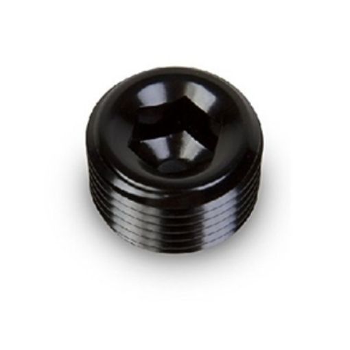 Bild von NPT Stecker - Schwarz Alu