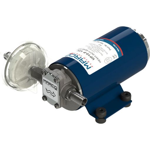 Bild von UP10-P heavy duty pump 18 l/min - PTFE gears - VITON O-Rings - 12v