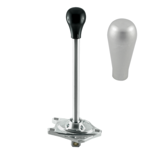 Bild von PMC Short Shifter BMW / Long Silver Aluminium Knob