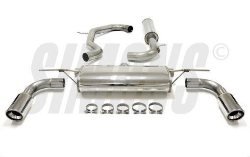 Bild von Simons catback Auspuff SEAT Leon 5F Cupra 2WD 2x100 mm