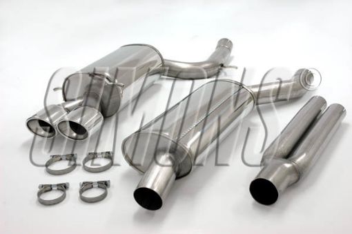 Bild von Simons catback Auspuff Audi RS4 Quattro 2.7 Biturbo