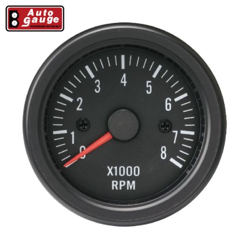 Bild von Autogauge Tachometer - Schwarz