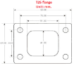 Bild von T25 Turboflansch