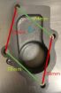Bild von 4 boltet Holset flange - 2,25" V-band