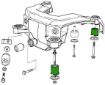 Bild von BMW E36 Aluminium-Hinterachsträgerbuchsen