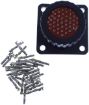 Bild von Firewall connector 48 pins  med flange - Incl. stikben (HUN)