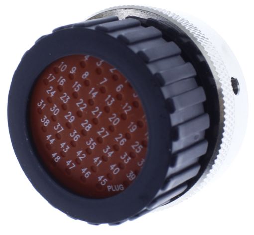 Bild von Firewall connector 48 pins  med flange - Incl. stikben (HAN)