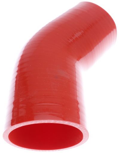 Bild von 45 Grad Silikonbiegung - Rot 2 "- 51mm.